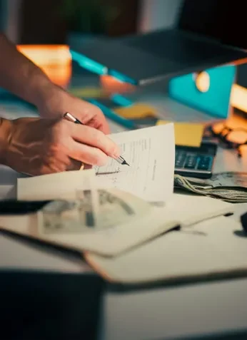 Planning materials representing the Common Human Compliance Team